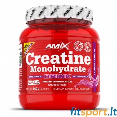 Amix Creatine Monohydrate (aromatizēts kreatīna monohidrāts) 360 g 